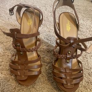 Beige Wedges